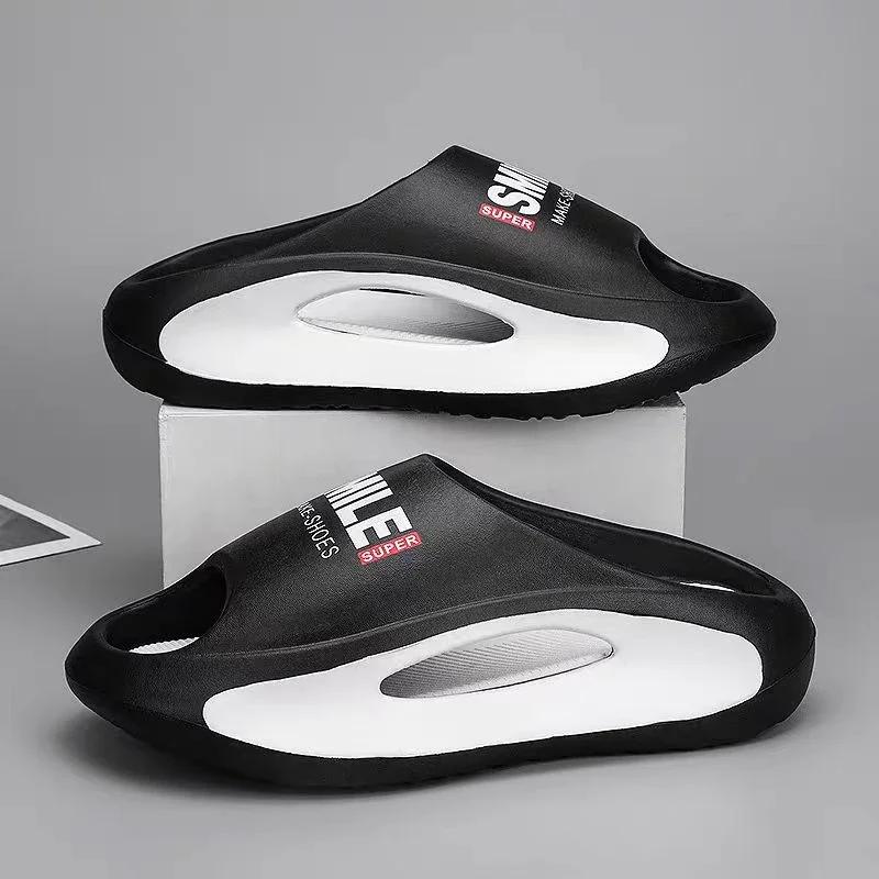 2024 New Summer Women's Men's Sports Shoes Slippers Soft EVA Hollow Unisex Sports Sandals Casual Beach Shoes Mens Shoes