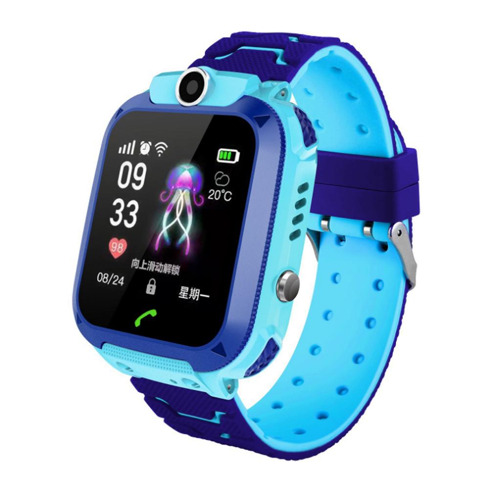 Hottest Selling 1.44" TFT 2G SOS Button Q12 Kids Smart Watch With Camera Anti-Lost LBS Positioning 400mAh Super Long Standby