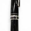 Great MONTBLANC Ballpoint pen Meisterstück Classic Platinum Line black mens Used