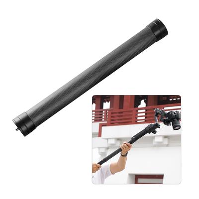 Professional Stabilizer Extension Pole Stick Rod Monopod Carbon Fiber with 1/4 Inch Screw 35cm Long