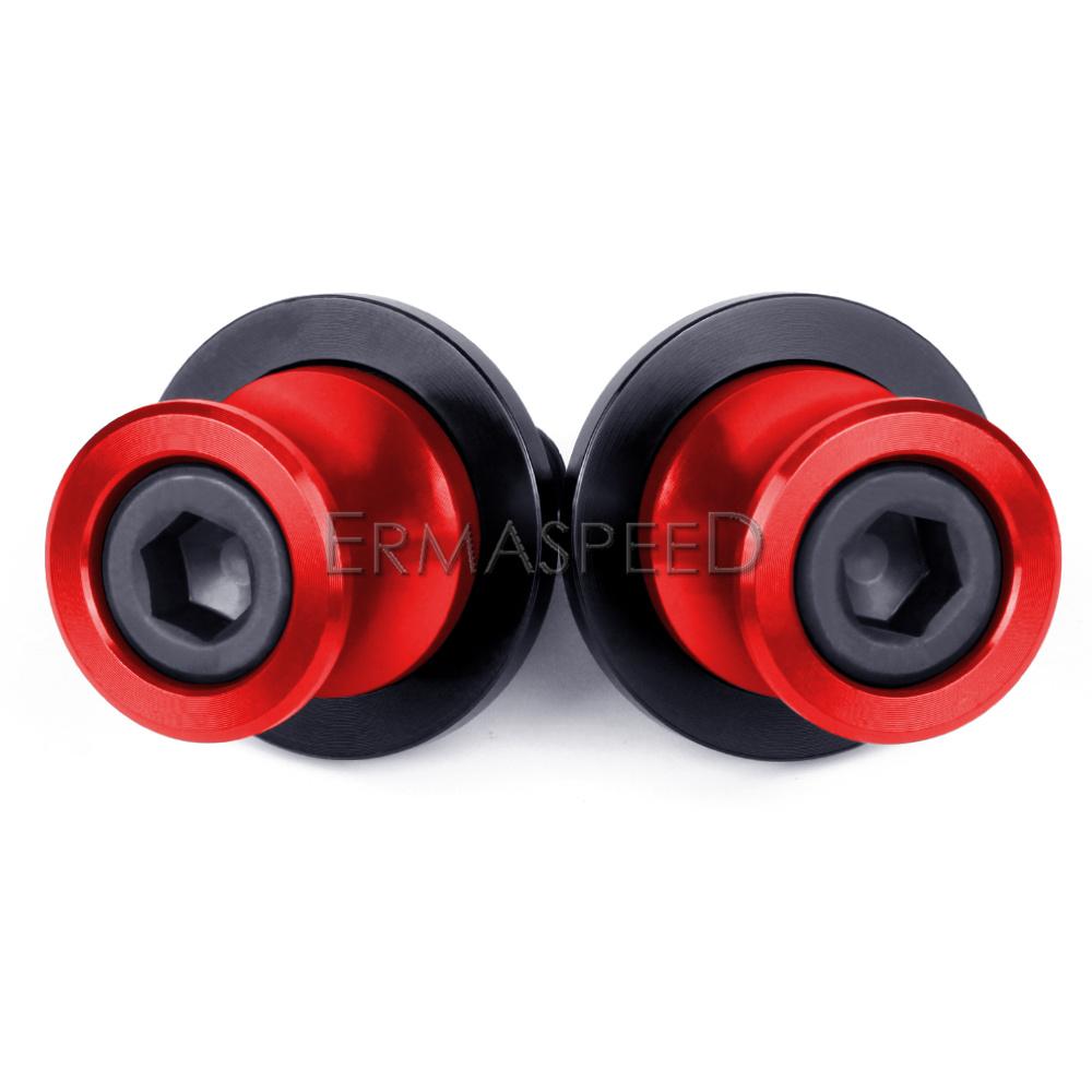 Pro Z1000 Z900 Z750 Z250 NINJA250 Z50L ER6N Cívky kyvné vidlice Šrouby zadního stojanu Jezdce M8 M10 CNC hliník