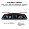 AD G3 / B3 Head Up Display OBD2 GPS Smart Car HUD Digital Speedometer Security Alarm RPM Water Temperature Tachometer Clock