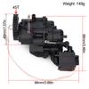 Dual Speed Transmission Gearbox with Servo & Internal Gears for 1/10 TRX4 TRX6  RC Crawler Car Upgrade Parts