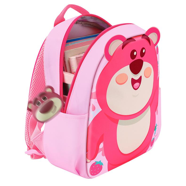 New Disney Strawberry Bear Series Polyester Student Bag Regular Women's Cartoon Lotso DSNKTCMX