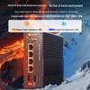 netLINK HTB-6000 Gigabit Industrial PoE Fiber Optic Switch