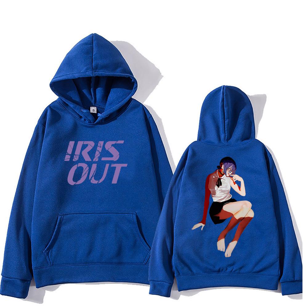 

Japanese Anime Theme Song Hoodies Yonezu Kenshi IRIS OUT Cartoon Print Clothing Kawaii Girls Sweatshirt Women Men Manga Pullover 3XL