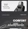 Napa Leather Universal Car Seat Covers - Full Coverage, All-Season Cushions
