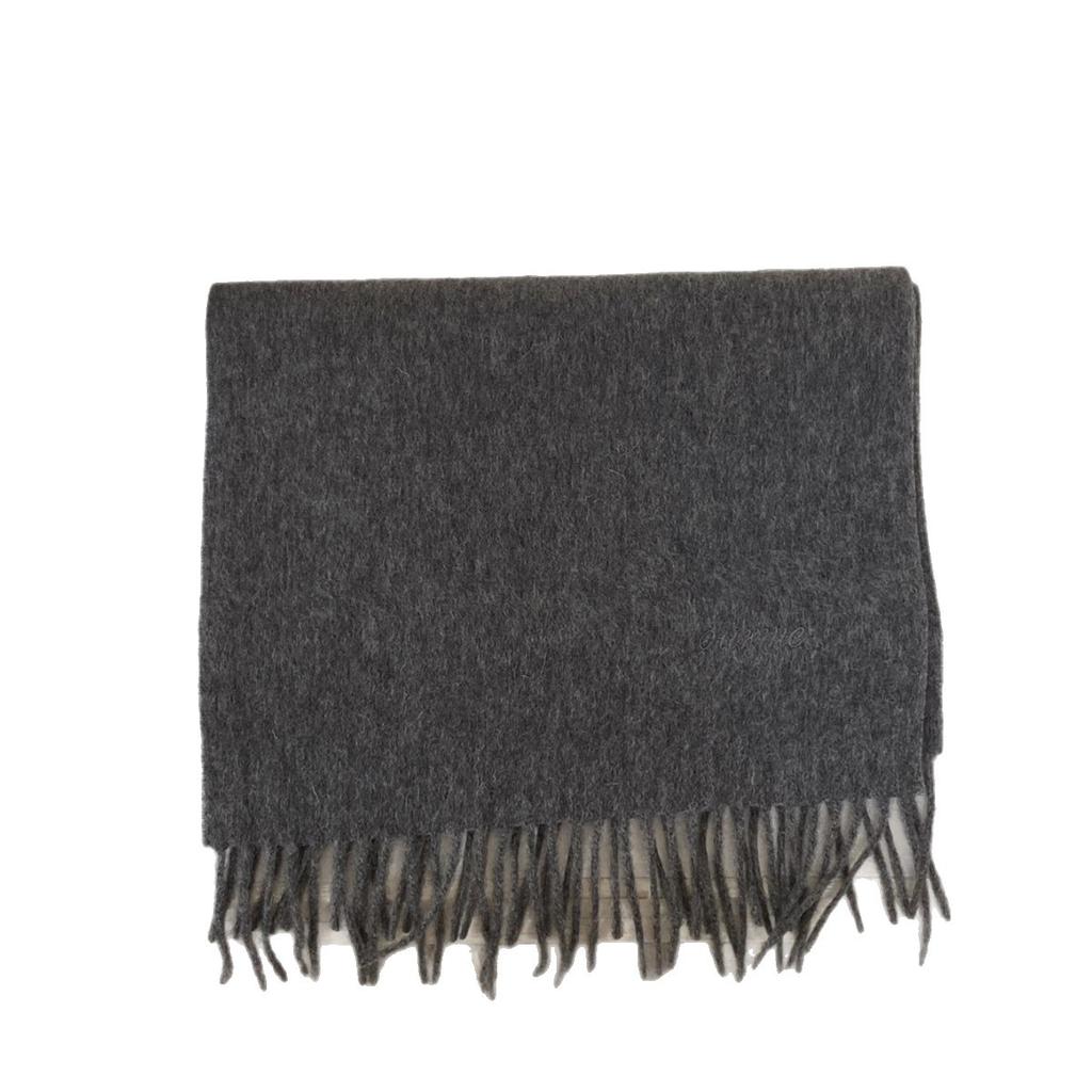 High quality treasure 111% wool pure wool scarf premium solid color simple scarf women winter versatile scarf women