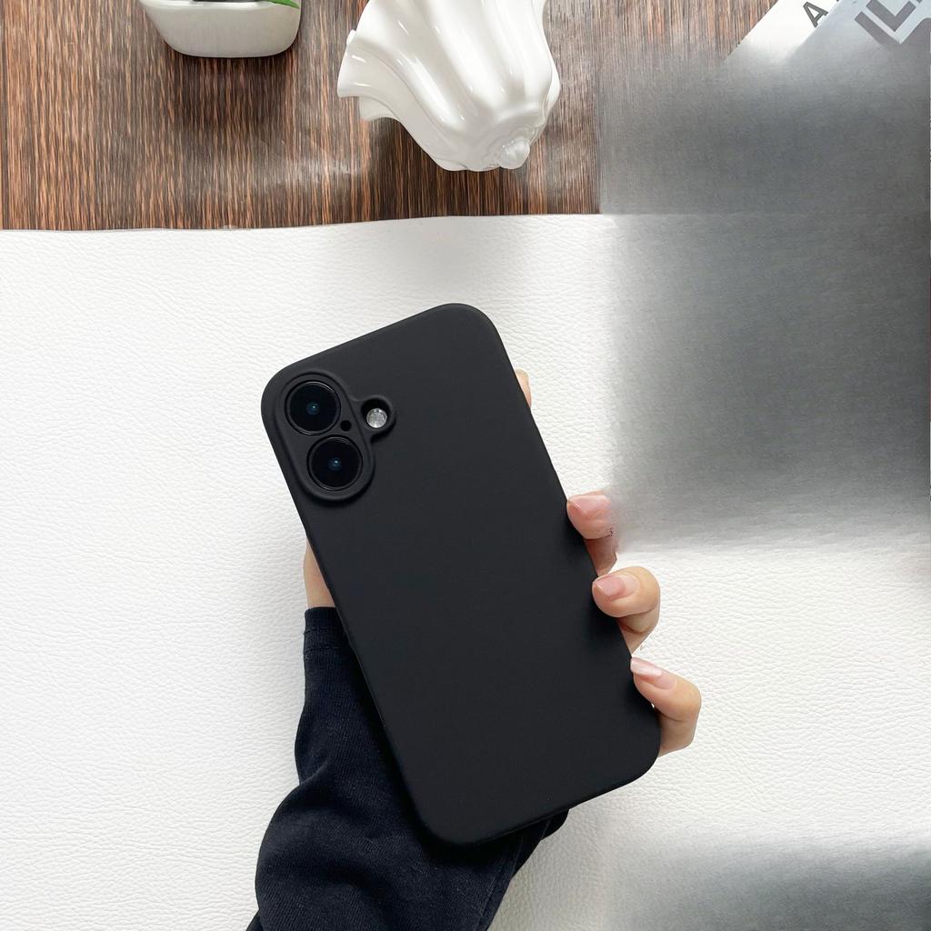 High-quality Liquid Silicone Mobile Phone Case Iphone16promax/15/14 Apple 13 Full-invest Anti-fall Protection Case