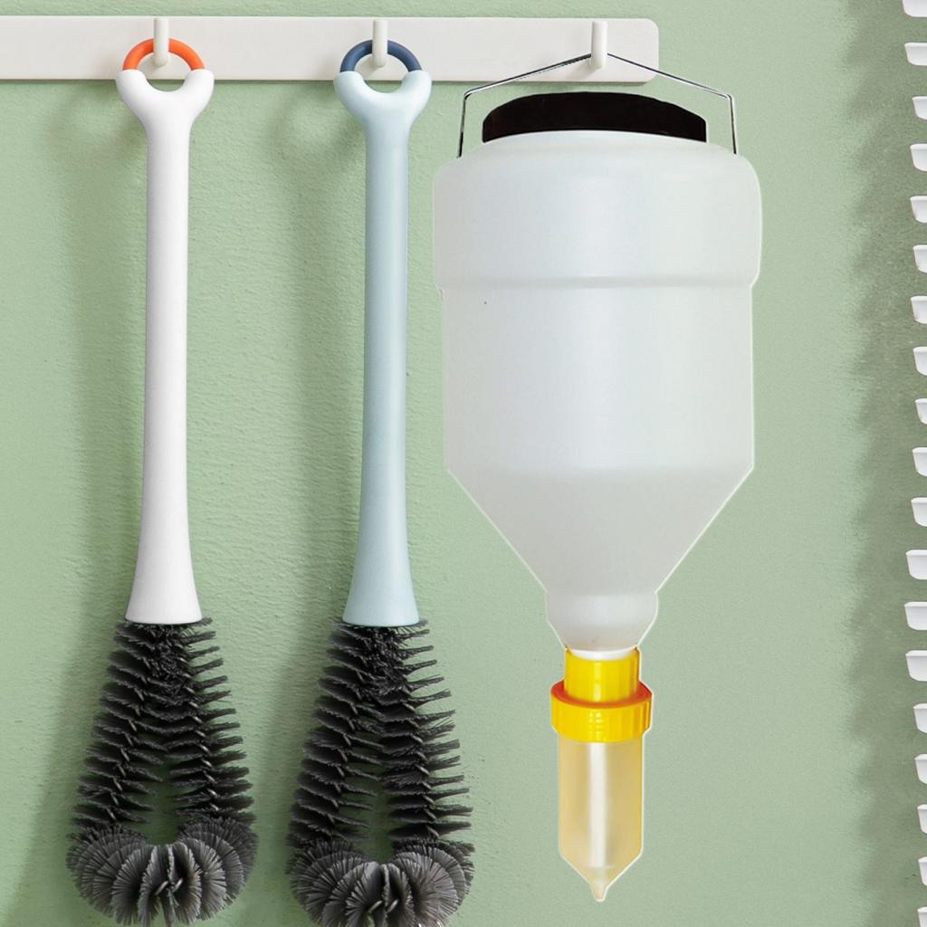 3.5L Sauce Bottle Squeeze Bottle Hanging Sauce Dispenser PVC Large Diameter Sauce Squeeze Bottle Hanging Sauce Dispenser