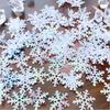 1Pack/300pcs - Christmas Snowflake Flakes,  Throwing Paper Scraps At Parties,DIY Fake Snow Home Decors