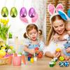 5pcs Empty Easter Egg Colorful Easter Decoration Surprise Toys Fillable Toy  Party