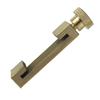 Ruler Stop Fence Brass Ruler Positioning Block For Woodworking Steel Ruler 39.5mm Hand Tool Household DIY Project Part