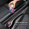 2PCS Car Seat Gap Filler Organizer,Upgrade Car Side Seat Gap Filler With Phone Holder,Multifunctional Car Seat Filler Gap Space Prevents Things