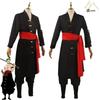 Kimono Verde Roronoa Zoro Cosplay Costume Anime Uniforme per Halloween Costume Adulto Fodera Parrucca Capo Esterno Cintura Disfraz Halloween