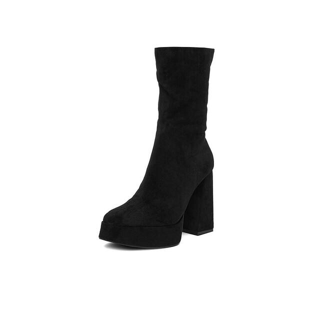 DeeZee CL221013 Black Ankle Boots