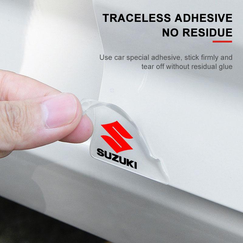 2Pc Car Door Corner Cover Anti-Scratch Protection Sticker Styling for Suzuki Jimny Samurai S-Cross SX4 GW250 Swift XL-7 ALTO IGNIS Accessories