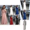 Sleeve Long Women Button Dowm Maxi Dress Evening Party Casual Shirt Dress