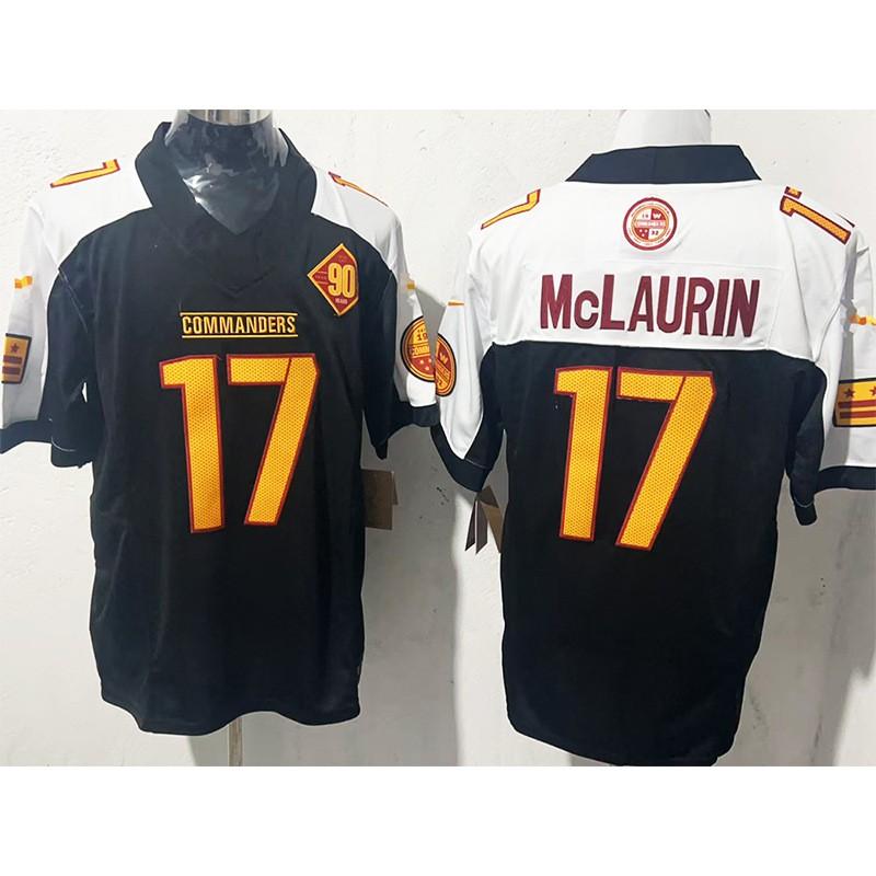 Mens Washington Commanders NFL Training Jersey - Daniels McLauren Taylor 5 17 21 Embroidered Football Uniform Top