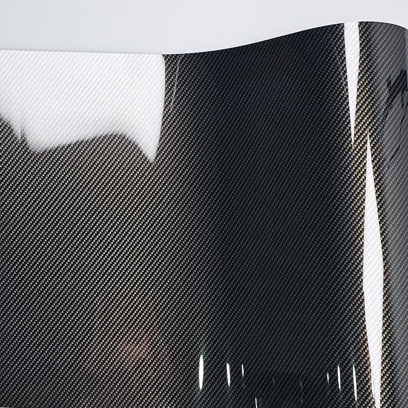 Yüksek Parlaklıkta Siyah Altın Karbon Fiber Araç Kaplama Filmi Sticker Araç Modifikasyonu İçin Stickerlar Yapışkanlı Vinil Motosiklet Kapağı Dekalleri