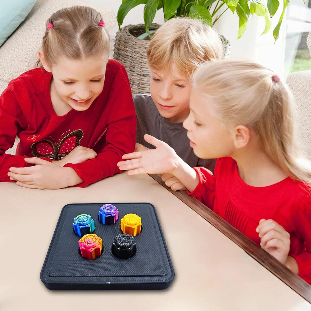 5Pcs/box Fun Gonggi Korean Game Stones Set Korea Traditional Play Game Gonggi Jack Stone Pebbles Set Finger Exercise Fun Stress