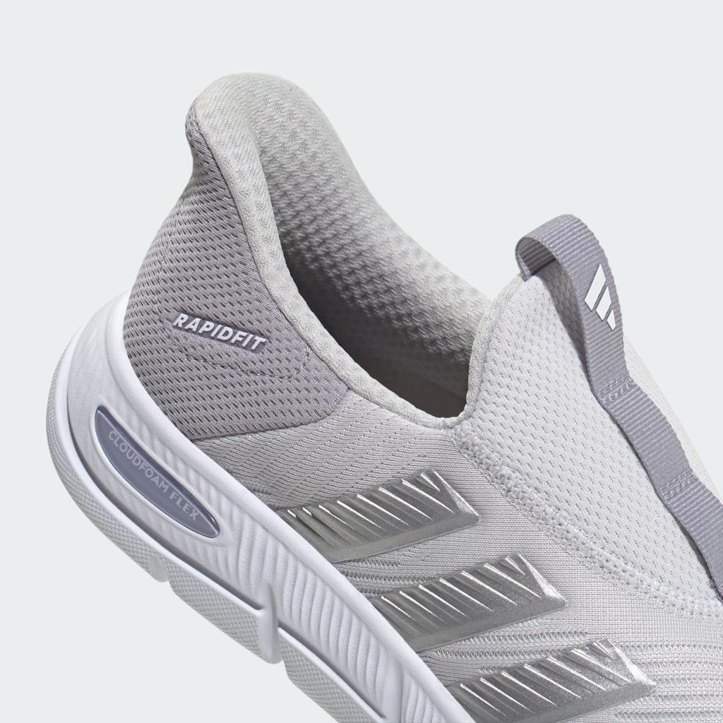 adidas CLOUDFOAM FLEX LOUNGE RAPIDFIT HQ4942 Women's Sportswear Sneakers Dash Grey / Silver Metallic / Glory Grey