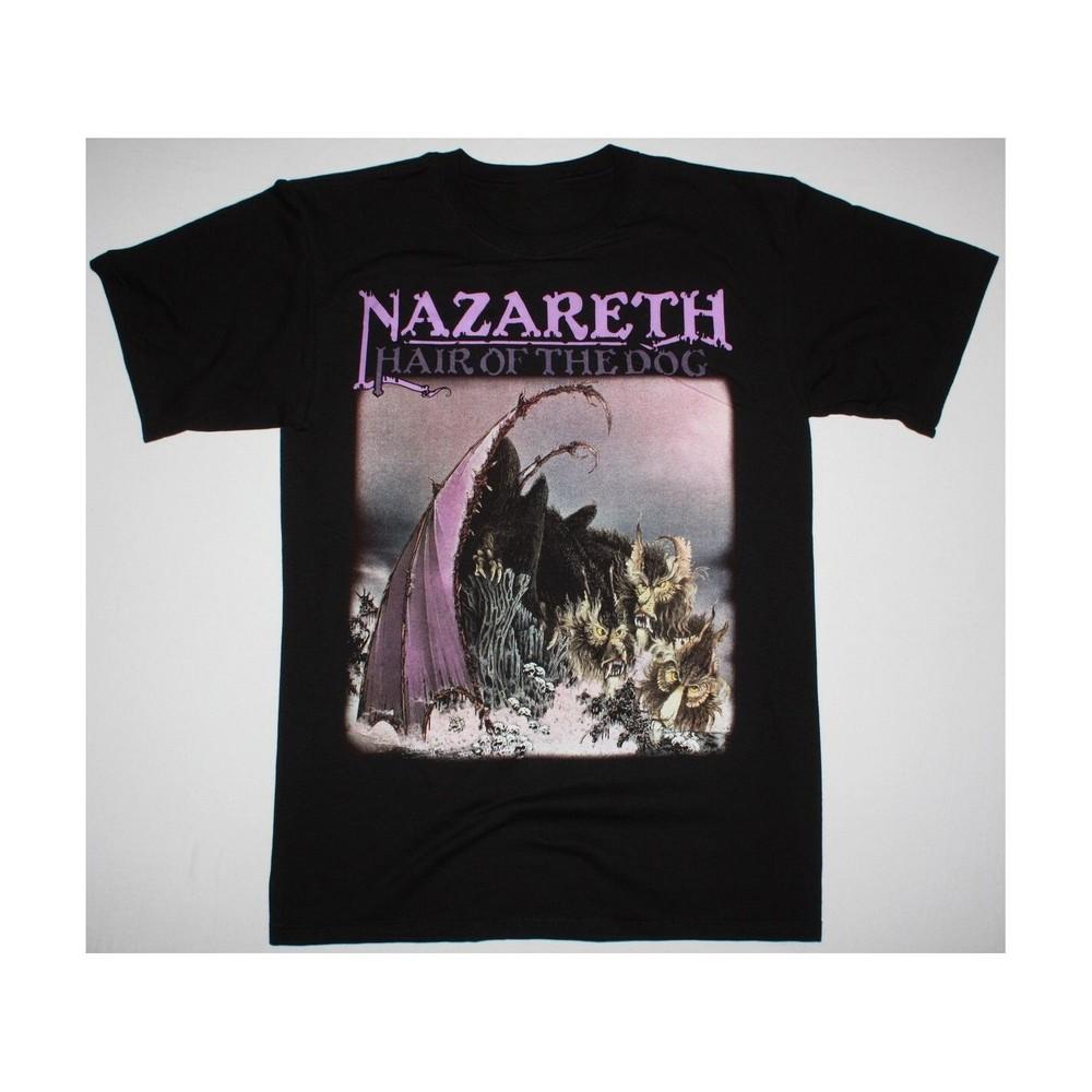 Hair of the Dog Vintage Nazareth Shirt Short Sleeve Black Unisex T-Shirt S
