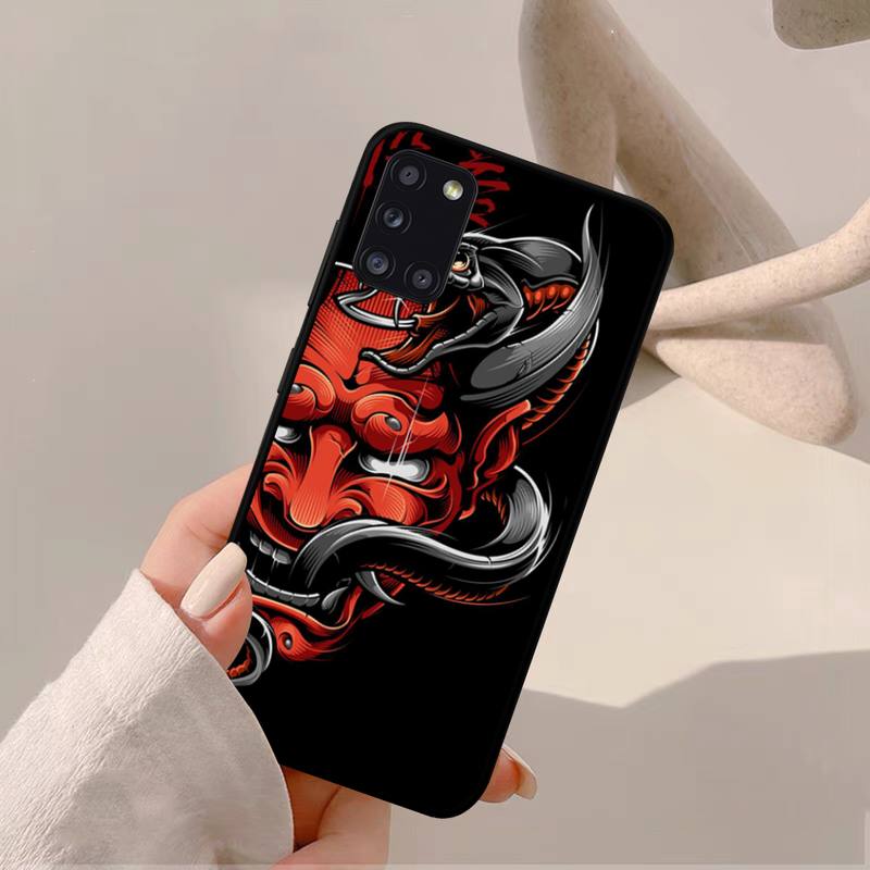 

Чехол для телефона Yinuoda Samurai Oni Mask для Samsung A 51 30s 71 21s 10 70 31 52 12 30 40 32 11 20e 20s 01 02s 72 Samsung A91