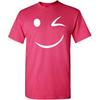 Happy Wink Smile Face Winking Funny T Shirt | Funny Shirts for Men Casual Style | Novelty T-Shirts USA Printed Shirt