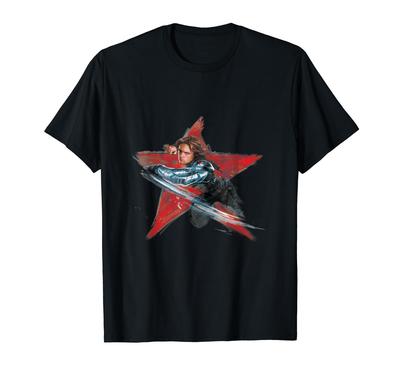 Marvel Avengers Bucky Barnes Winter Soldier T-Shirt