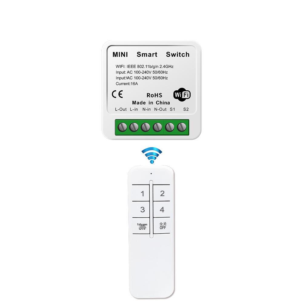 YiWeiLian Smart WiFi Switch: APP Control, Timer Function, Voice Compatibility.