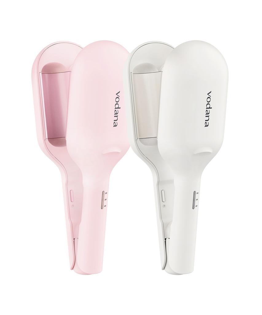 Glow Fit 38mm Waver Hair Iron – Ivory Mood / Powder Pink (Color Selection)