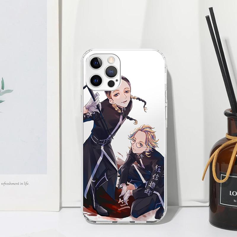 Ran Haitani Rindou Tokyo Aevengers Phone Case For Iphone 17 Air 16 15 Plus 16E 14 Pro Max 13 Mini 12 11 7 8 SE Fundas Soft Back