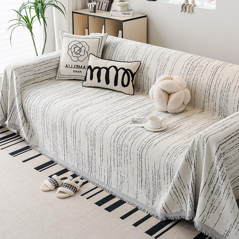 

Высококачественный чехол для дивана в скандинавском стиле, полотенце из синели с антипригарным покрытием, меховой пылезащитный коврик, универсальный чехол для четырех сезонов, универсальный чехол для дивана 180*260cm