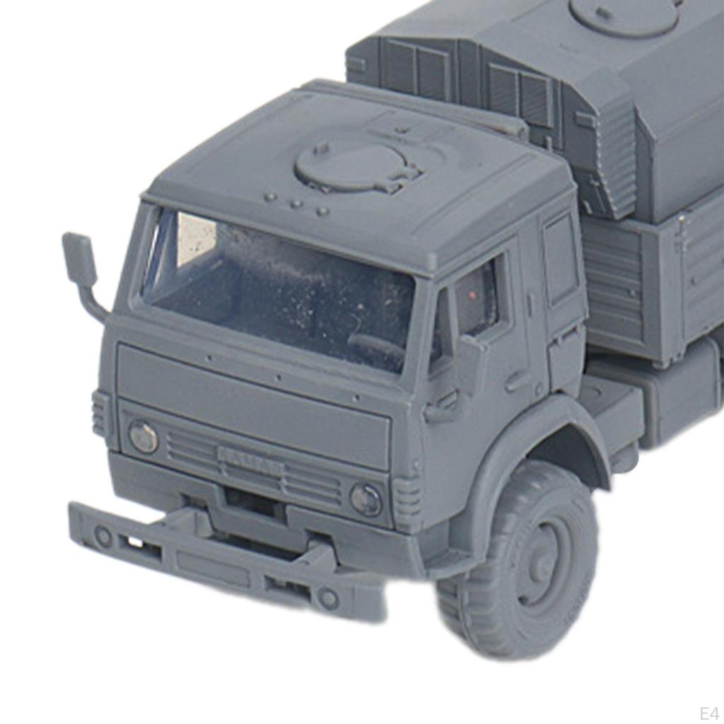 1/72 Vehicle Building Kits DIY Assemble Simulation Puzzle Games for Collection Keepsake Kids