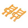 2pcs RC Lower Suspension Arm Front and Rear Aluminum Lower Swing Arm for HSP 94111 94108Gold
