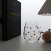 Creative Glass Cup Blue Irregular Dot Glasses Design Sense Bubble Water Cup Milk Juice Wine Cup Shot Glasses Cute Cups