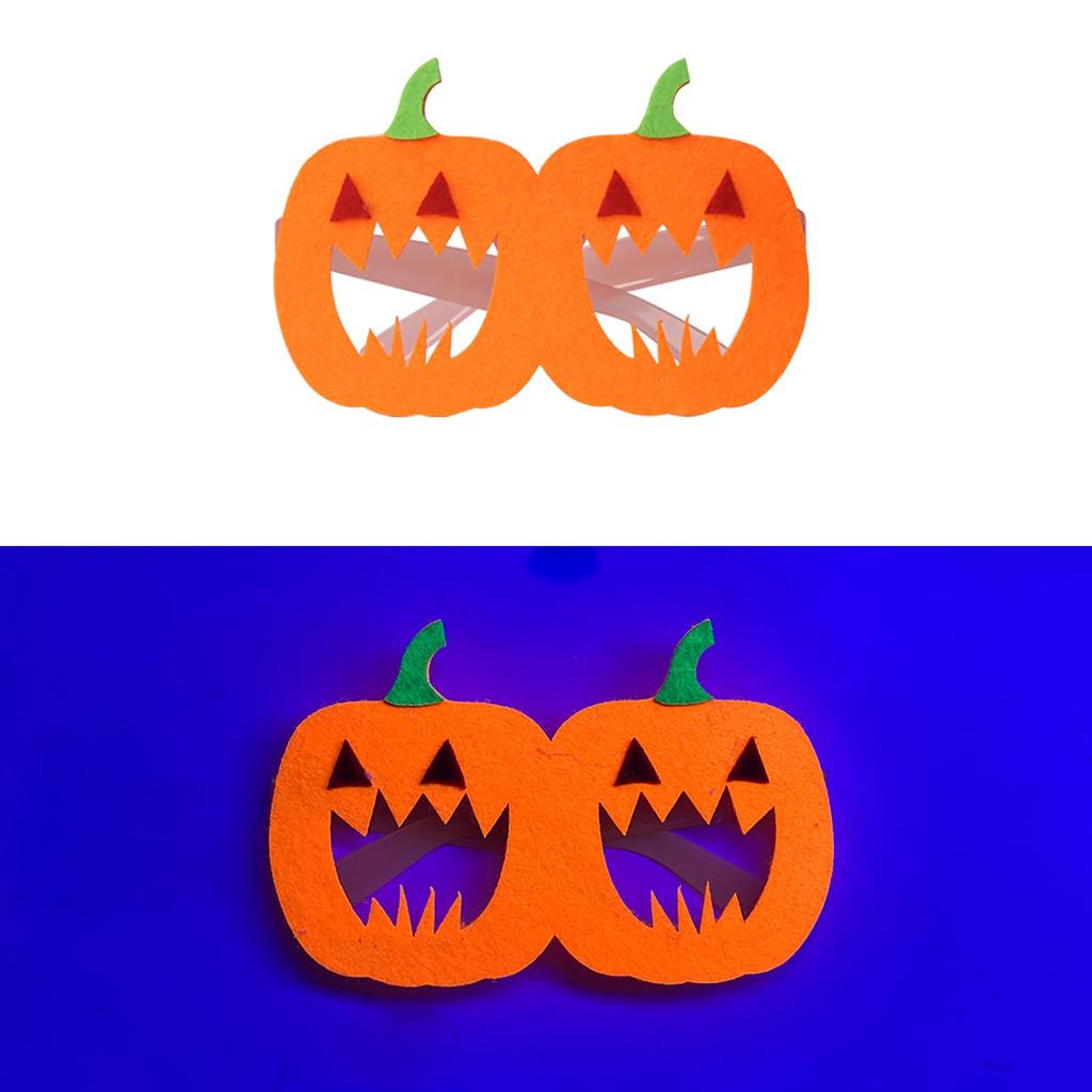Fluorescent Halloween Glasses For Glow The Dark Spider Party Accessories Fit Lightweight For Halloween Photoshoots And Festive Celebrations