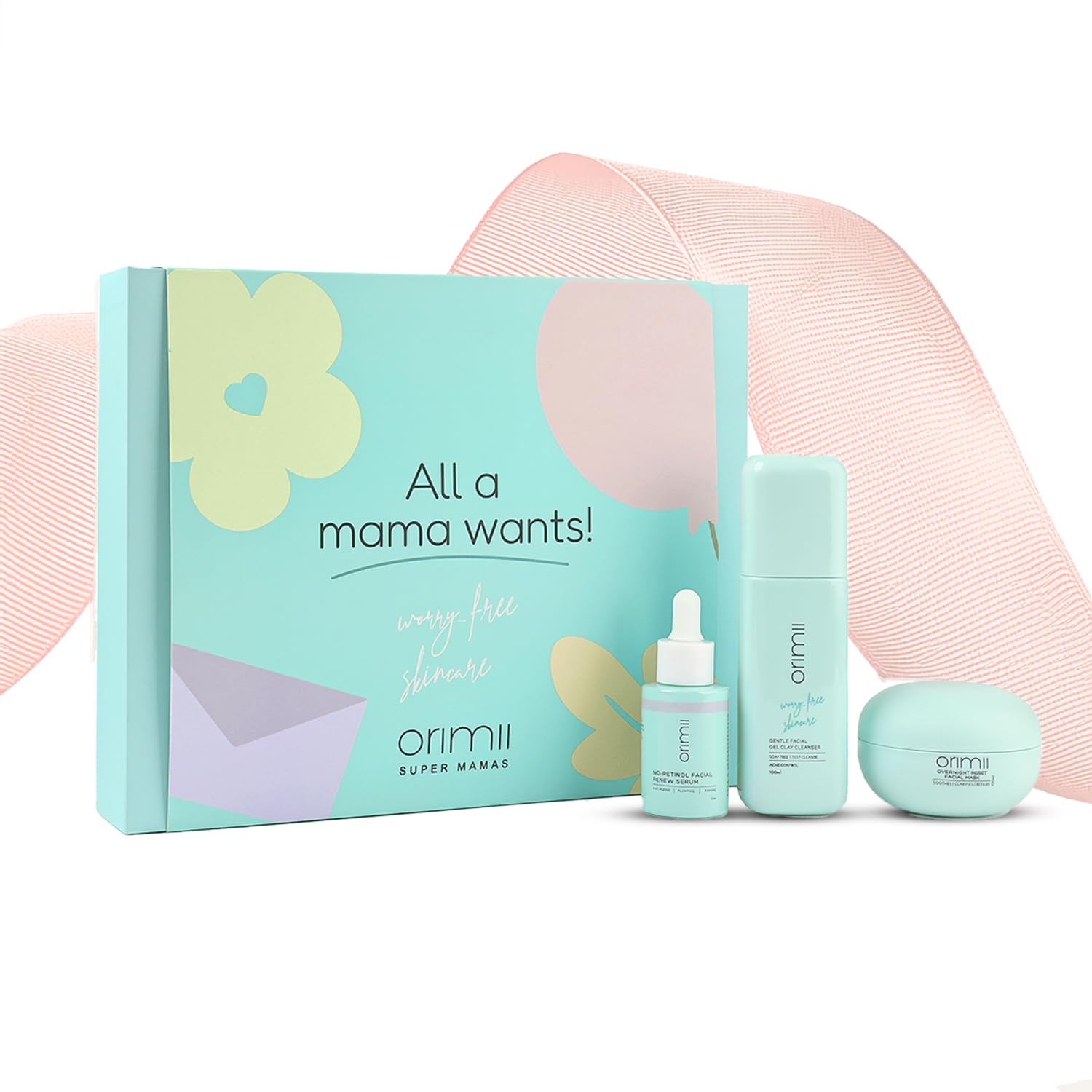 

Orimii Всё, что хочет мама Коробка для подарков на беременность | Набор для подарков на Baby Shower для новых и будущих мам | Праздничный специальный набор