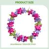 3 Pieces Hawaiian Leis Flower Necklace Beach Supplies for Men Women Lei Wreaths Birthday