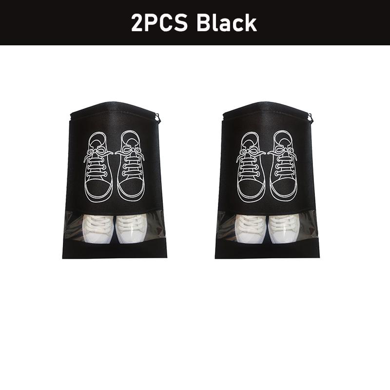 Non-Woven Shoes Bag Waterproof Dustproof Travel Bag Portable Tote Drawstring Bag For Shoes Storage Shoes Organizer