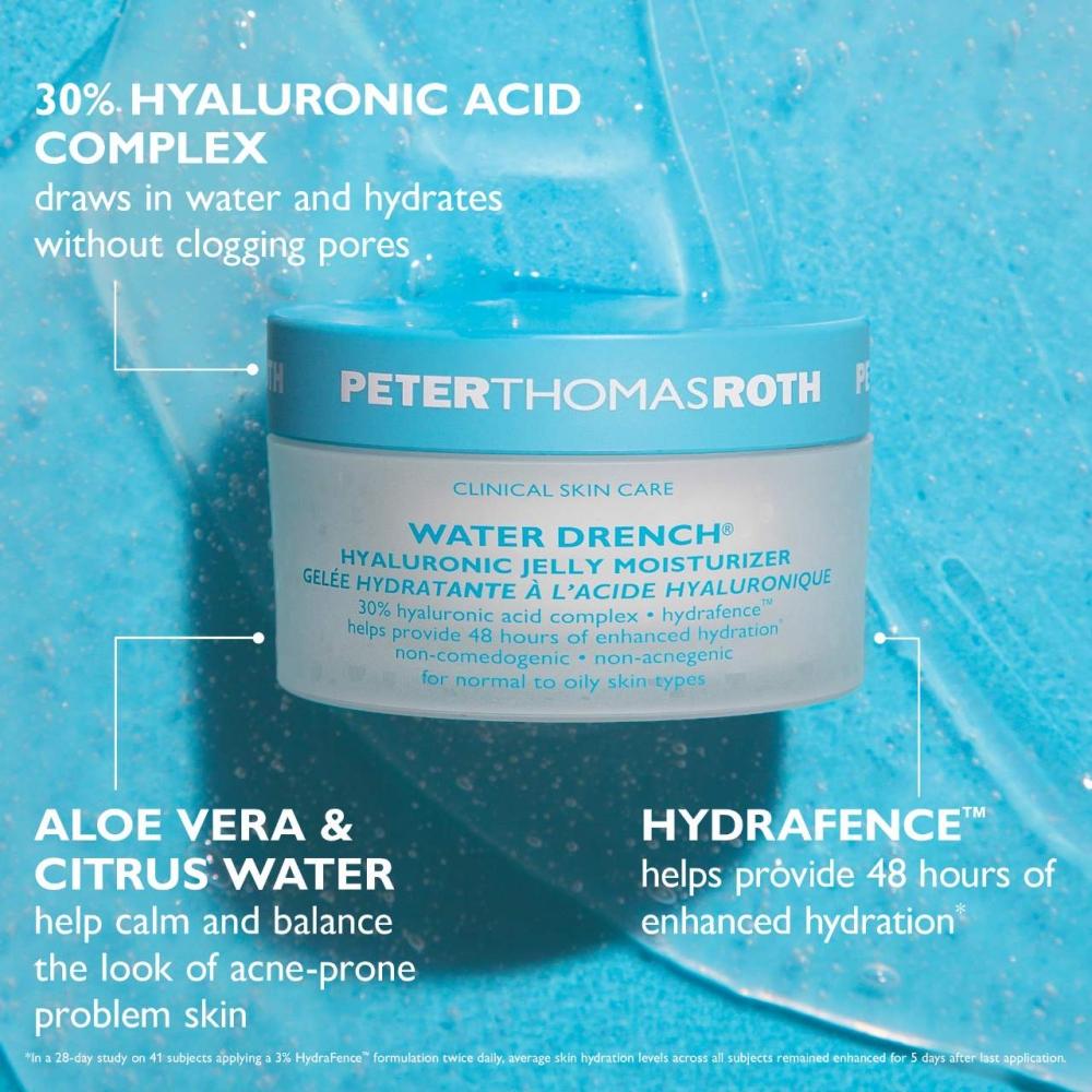 Peter Thomas Roth Water Drench  Hyaluronic Jelly Moisturizer 1.7 Oz   50 Ml