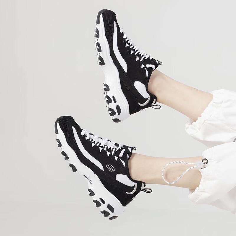 Skechers Women's Plush Panda Low-Top Sneakers