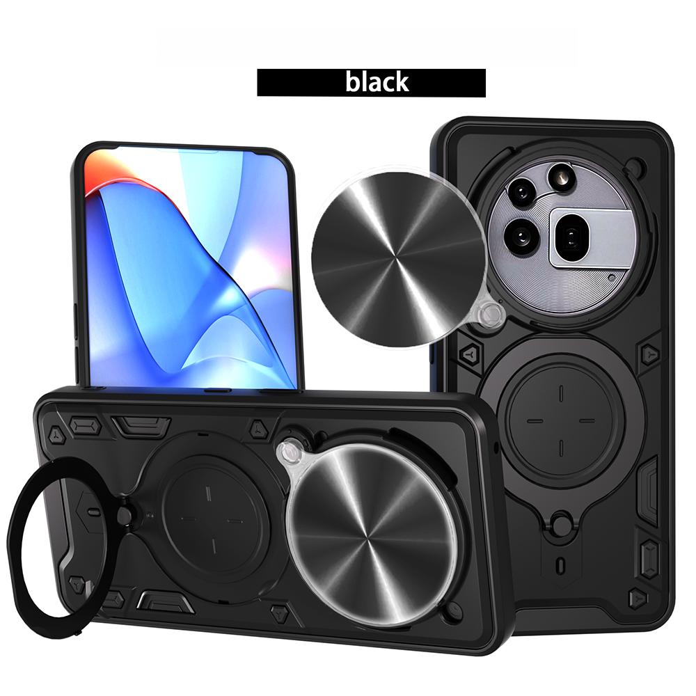 Slide Camera Funda for Nothing Phone 3A Pro Case Ring Stand Protection Back Cover for Nothing Phone 3A Pro Shockproof Phone Capa