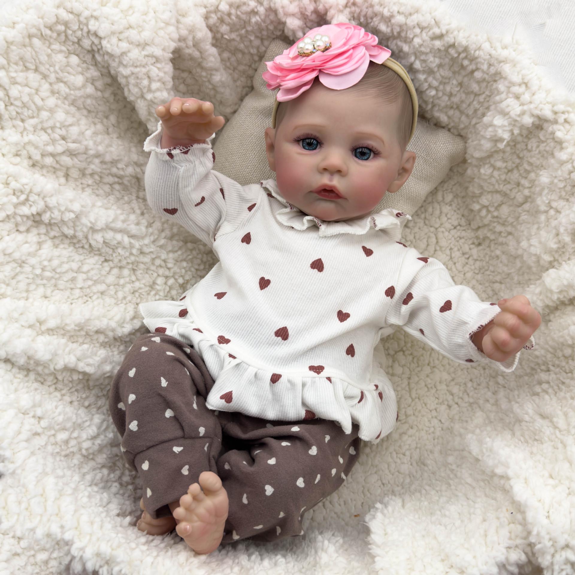 NPK 46cm Realistic Meadow Doll - Reborn Collection 46cm Cloth Body Doll