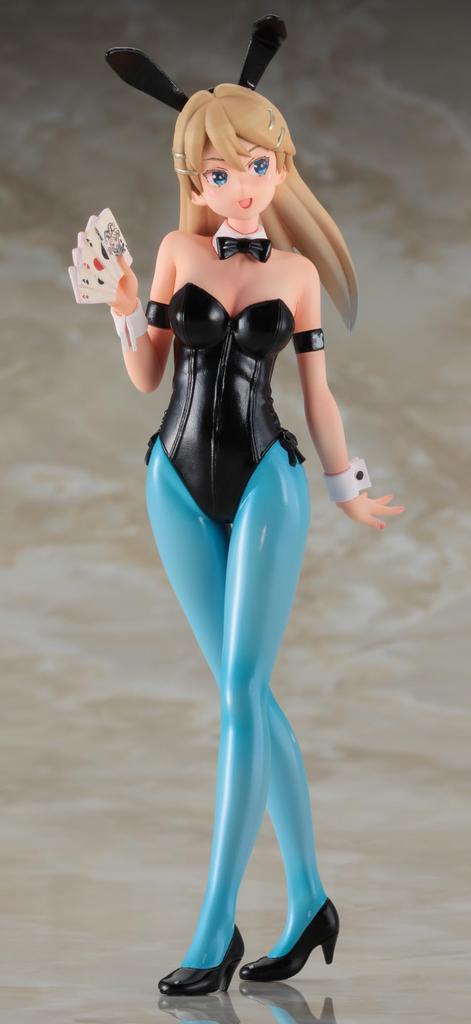Hasegawa Egg Girls Collection Lucy McDonnell Unpainted Resin Kit SP629 1/12 No.46 (Bunny Girl) (person)
