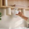 Creative Magnetic Inverted Mouthwash Cup No Punching Mirror Cabinet Storage, Simple Toileting Couple Brushing  Home Storage