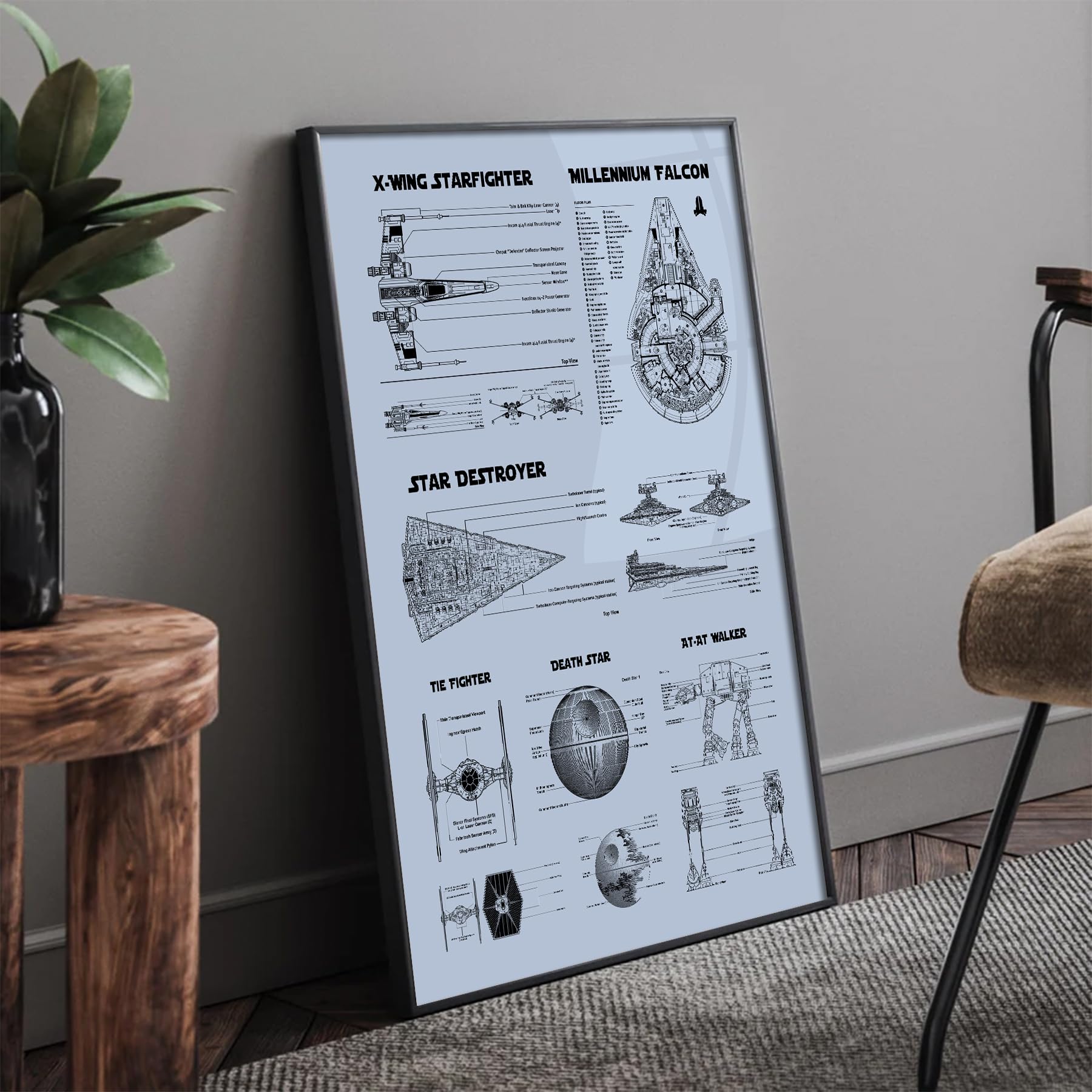 

Звёздные войны Графическое искусство Войны Войны Фильм Стильный и крутой Кино Интерьер Космос Стена Настенное искусство Интерьер Стены Кафе Подарок [Звёздный Постер] [Звёздный Постер] Постер,