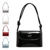 Fashionable Ladies' Beautiful Bags PU Leather Handbag Sweet Cute Leather Bags Casual Commuter Female Underarm Handbags
