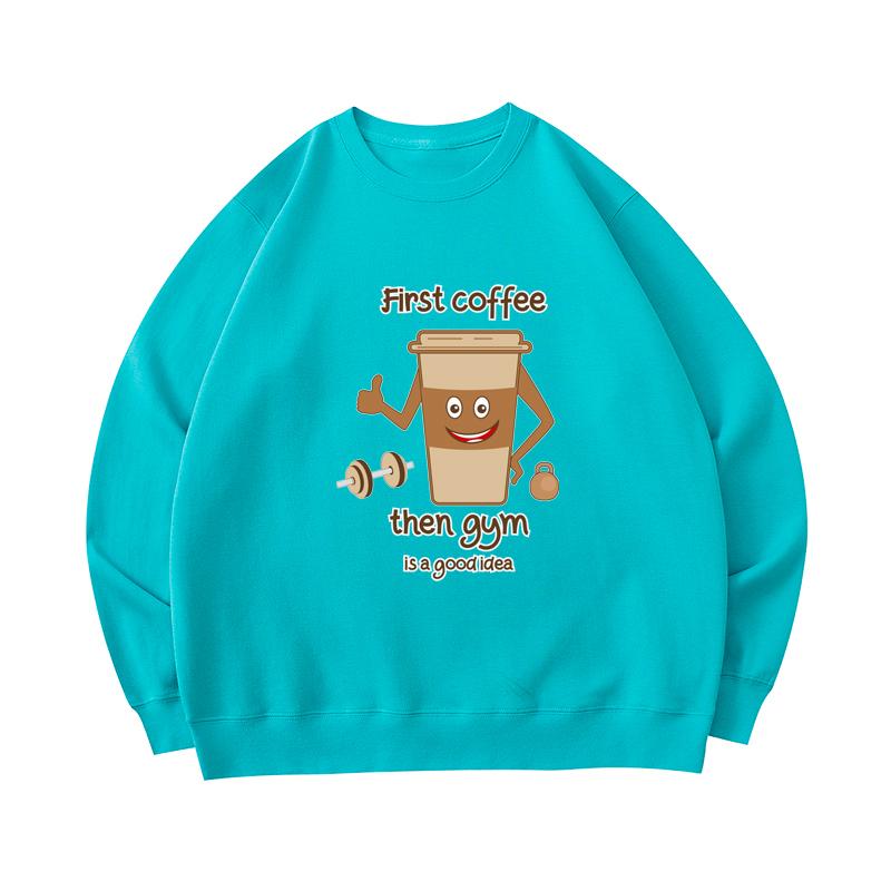 gym and coffee jumpers